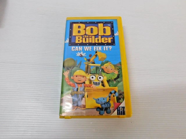 BOB THE BUILDER - Can We Fix It ClamShell(VHS, 2001) £8.09 - PicClick UK