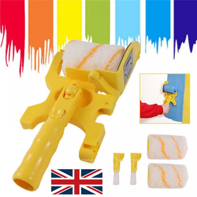 Clean Cut Paint Edger Roller Trimming Roller Brush... - Grandado Clean Cut Paint Edger Roller Trimming Roller Brush... - Grandado