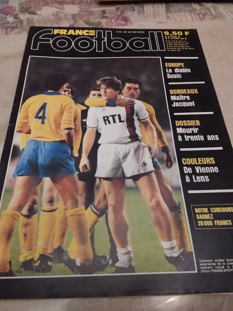 Magazine ONZE Hors-Série N°22 - 1985 - Spécial Juventus-Bordeaux - Très Bon état