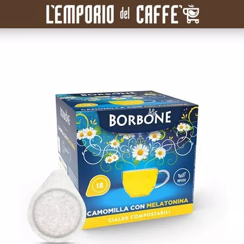 Caffè Borbone 216 Dosettes Papier Ese 44mm Camomille - 100% Originale