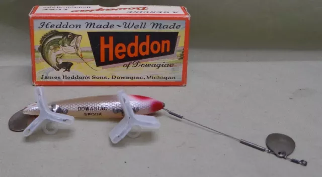 HEDDON DOWAGIAC SPOOK Minnow RET Red & White Body Fishing Lure $18.76 -  PicClick