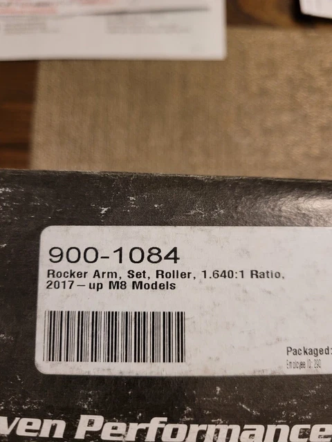 S&S roller rocker arms  Harley Davidson Milwaukee 8 2017-UP part# 900-1084 New