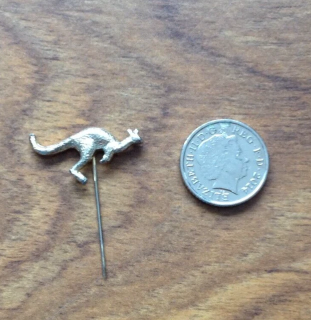 Kangeroo  Pin badge . Free UK P&P