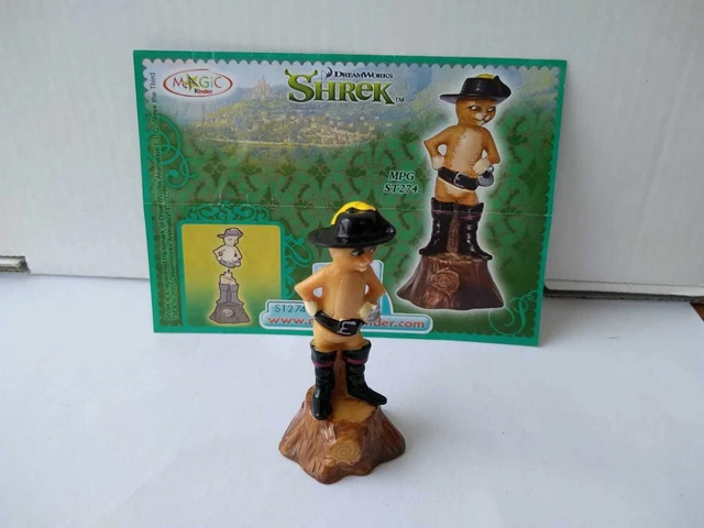 Portachiavi in peluche con testa di personaggio Shrek, 8,5 cm, Testa di personaggio Shrek verde, Taglia unica