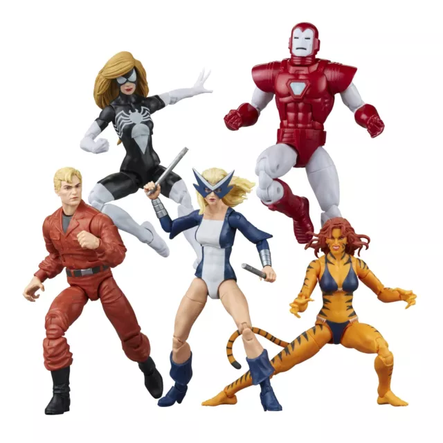 Hasbro Marvel Legends Series The West Coast Avengers 5-Pack Figure F7053SJ00