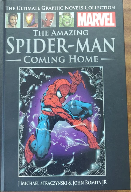 marvel ultimate graphic novel collection The Amazing Spiderman Coming Home