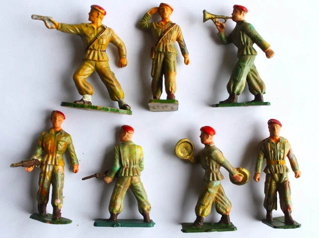 Lot De 8 Parachutes Miniatures à Décorer Avec Soldats - Jouets Volants Pour Enfants, Activités Extérieures DIY