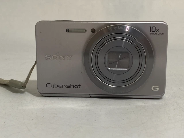 Sony Cyber-shot 10x G Digital Silver Point-and-shoot Camera  3.0-inch LCD #RA