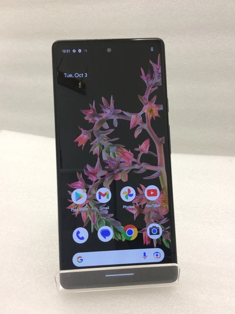 Google Pixel 6 - 128GB - Stormy Black (Unlocked). Read Description