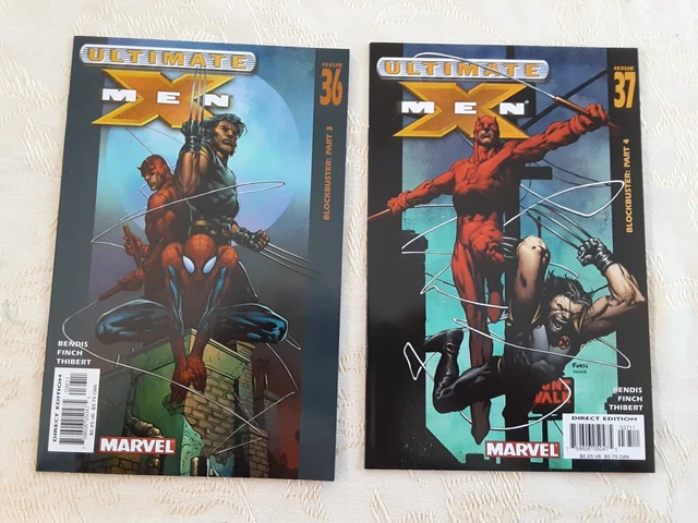 ULTIMATE X MEN Comic Lot of 2, Vol. 1, No. 36 and 37  (Marvel 2003) VERY NICE!!
