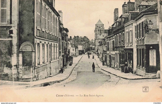 58 - COSNE - S09702 - La Rue Saint Aignan - L1