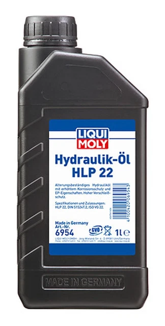 Olio servosterzo HLP 22 LIQUI MOLY 6954 contenitore 1 litro