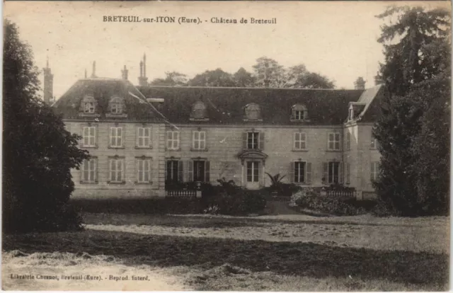 CPA BRETEUIL-sur-ITON - Chateau de BRETEUIL (160446)