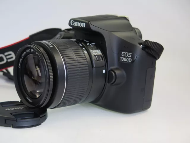 ✅ 📸 Canon EOS 1300D 18.0MP Digitalkamera mit EF-S 18-55mm IS II Obj. 📸
