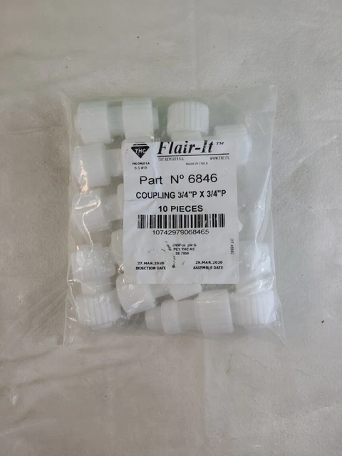 06846 - Flair-It - 1/2 in. PEX x 1/2 in. Dia. FPT Coupling - LOT OF 10