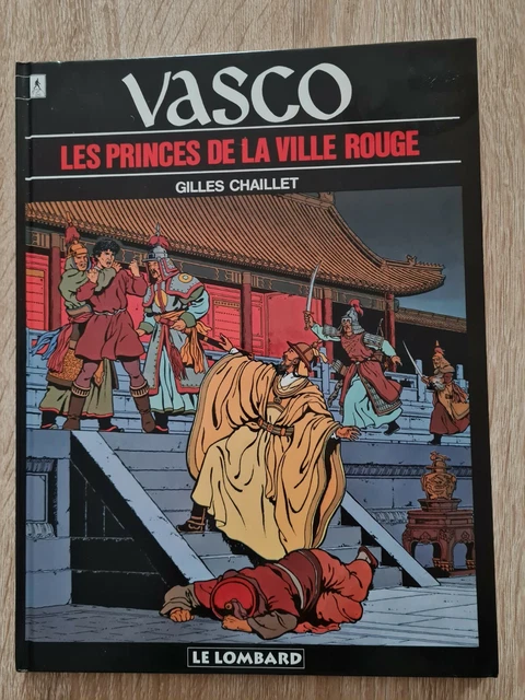 BD VASCO Les Princes de la ville rouge EO1993 de G. CHAILLET comme NEUF superbe
