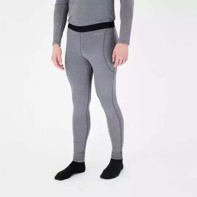 Knox (SALE) Base Layer - Dry Inside Dual Active Morgan Pants (Grey SMALL)