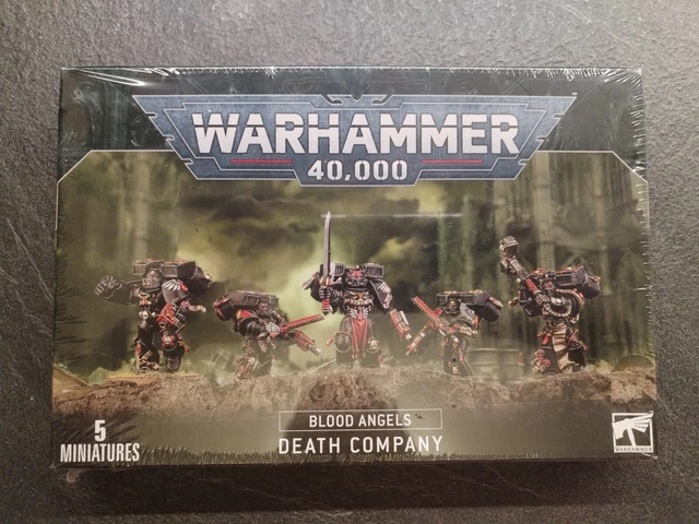 WARHAMMER - BLOOD ANGELS - Death Compagny - 5 Figurines Neuves