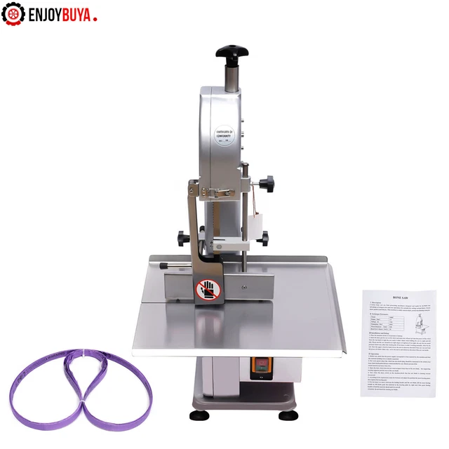 10-150mm Electric Meat Bone Saw Butcher Band Saw Machine Frozen Meat Cutting🔥