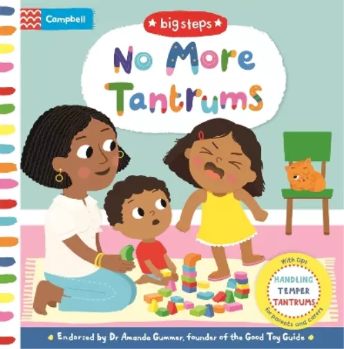 Campbell Books No More Tantrums (Libro de cartón) Campbell Big Steps