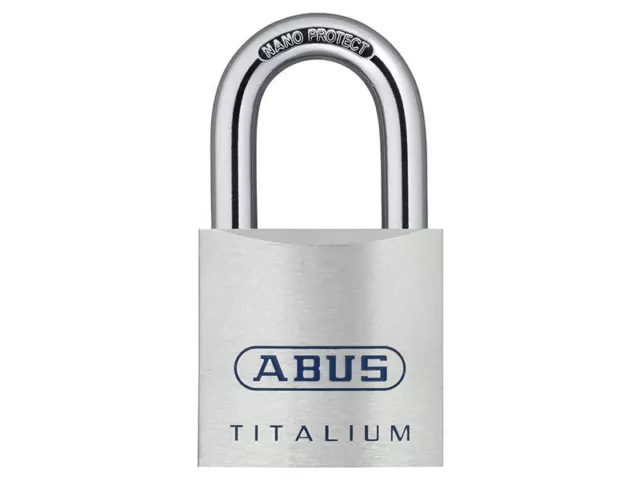 ABUS Mechanical - 80TI/50 Titalium Padlock 50mm Keyed KA8011