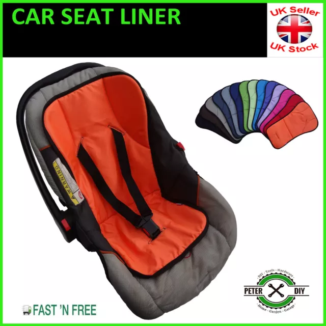 Baby Car Seat Wipeable Fabric Liner Pad Padding Matress Cover