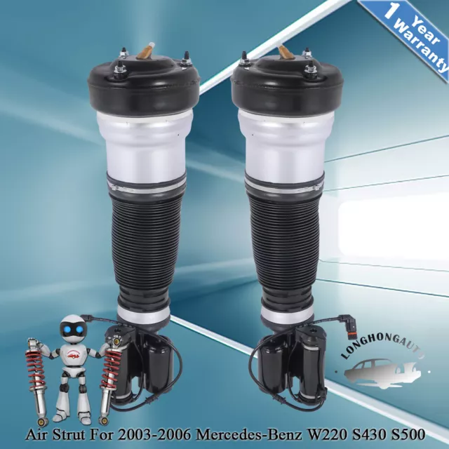 Front Air Suspension Struts Assembly For 2003-06 Mercedes W220 4Matic S430 S500