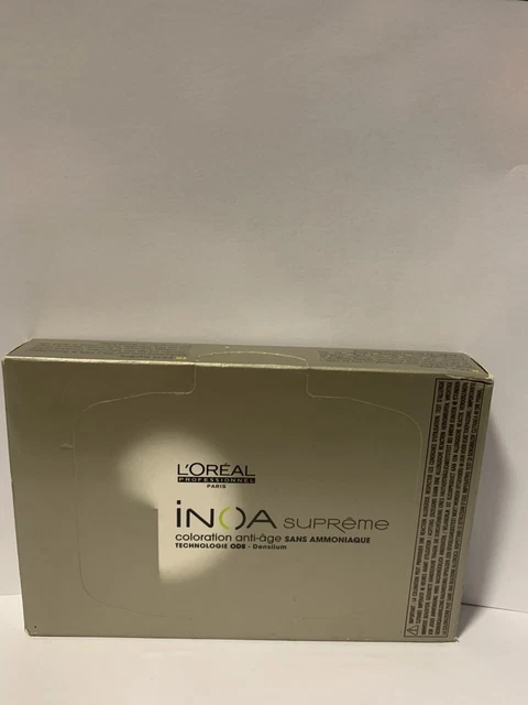 Coloration Inoa Suprême L'Oréal Sans Ammoniaque - 60 Ml, Crème Anti-âge, Fabriquée En France