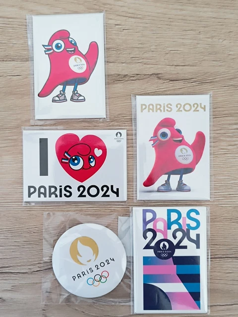 Magnet Jeux Olympiques Paris 2024 - NEUF - Souvenir Officiel