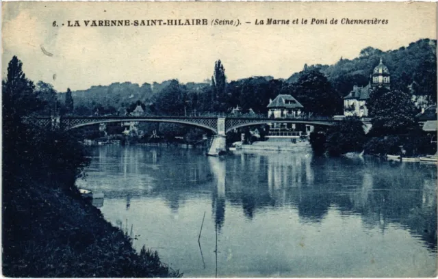 CPA La Varenne La Marne et le Pont de Chennevieres (1347759)