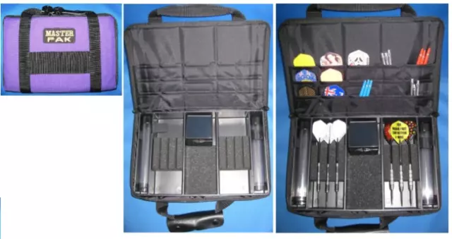 Master Pak DARTS CASE - Purple