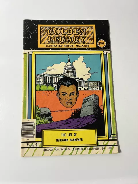 Golden Legacy Illustrated History Magazine Comic Book Baylor Publishing #4