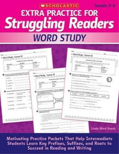 Linda Beech Word Study, Grades 3-6 (Poche) Extra Practice for Struggling Readers