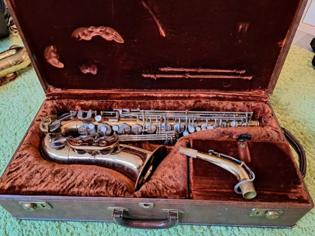 70s H Couf Royalist I Julius Keilwerth Alto Saxophone complete overhaul new pads