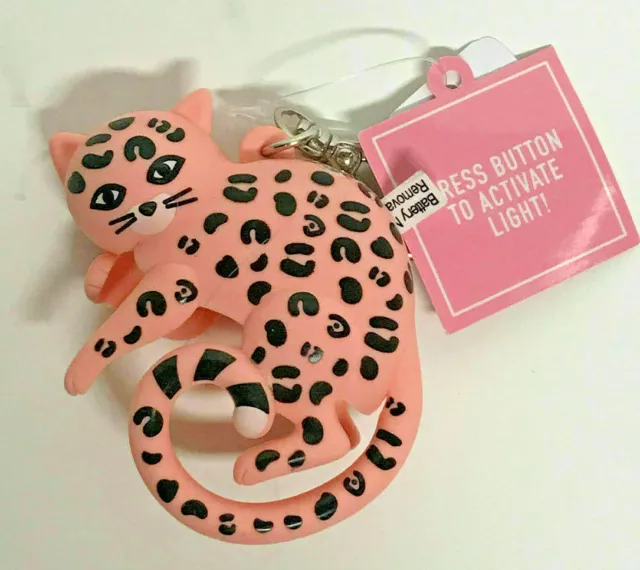 Bath & Body Works PocketBac Holder (NO LIGHT)  Pink Leopard