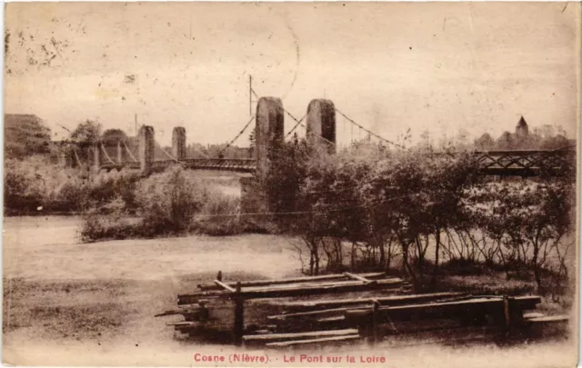 CPA COSNE - Le Pont sur la Loire (456579)
