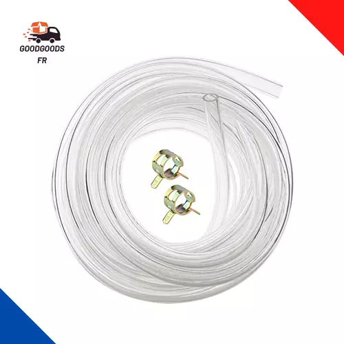 Tuyau En PVC Transparent Flexible 8Mm × 11Mm Qualité Alimentaire, Conduite D'Eau