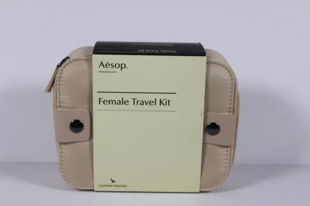 CATHAY PACIFIC First Class Amenity Kit by Aesop (NEW)