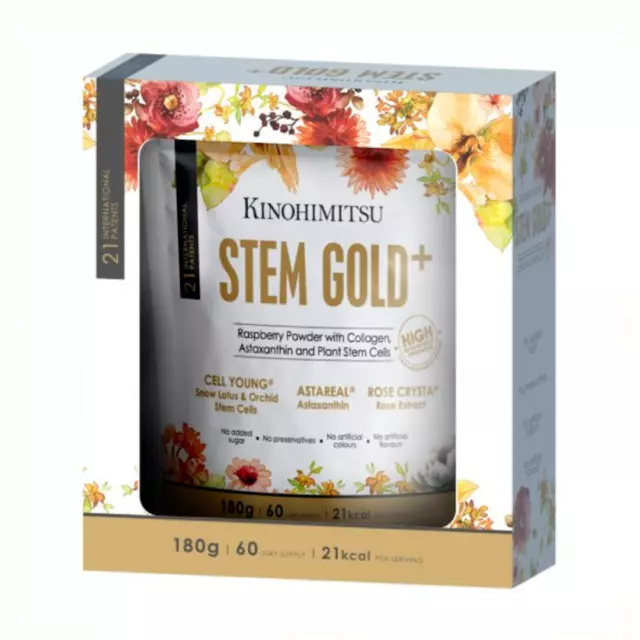 1 X Tallo Kinohimitsu Oro + Belleza de la Piel 180 g (suministro de 60 días) Envío Express