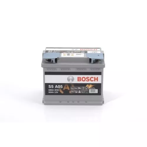 Starterbatterie Bosch 0092S5A050 S5a Agm für Audi Bmw Citroën Mercedes Benz Opel