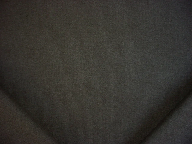 8Y Robert Allen Duralee Soft Black Brown Heavy Faux Wool Upholstery Fabric