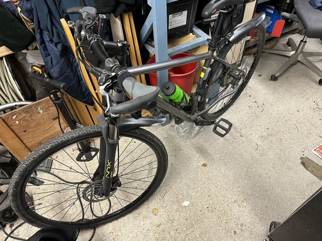 Hybrid online push bike