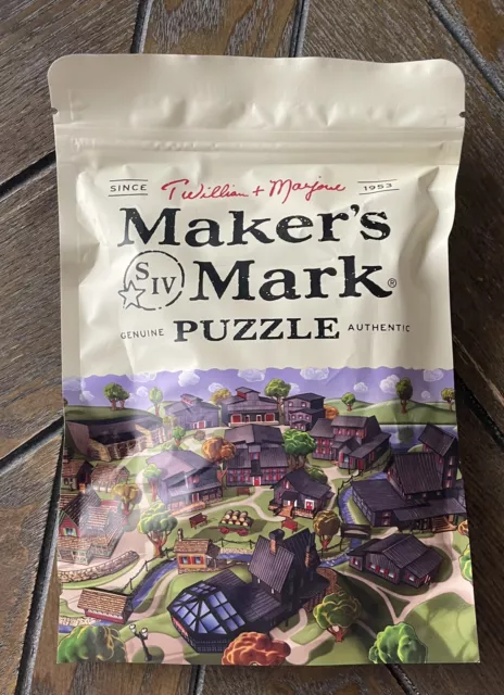 Maker’s Mark Jigsaw Puzzle Star Hill Farm Kentucky 2021 Makers Mark