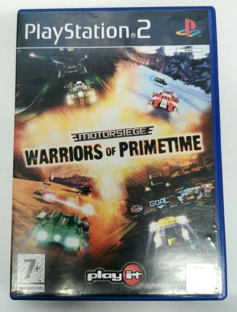 Motorsiege Warriors of Primetime PlayStation 2 PS2 Game FREE P&P