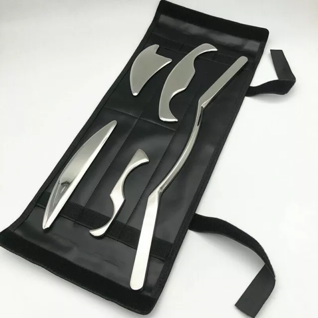 Stainless Steel Full Body Gua Sha Scraping Massage For IASTM Myofascial Massage