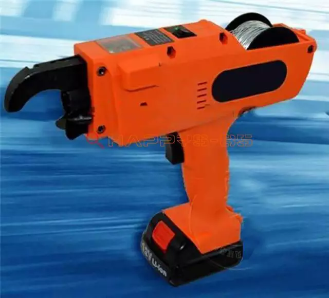 Automatic Rebar Tying Machine Rebar Tier Tool Single Battery 3000Mah 6-25mm New