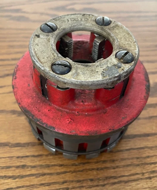 Ridgid Tools No. 12R Manual Ratcheting Threader 3/4" NPT Die Head -- Ships Free!