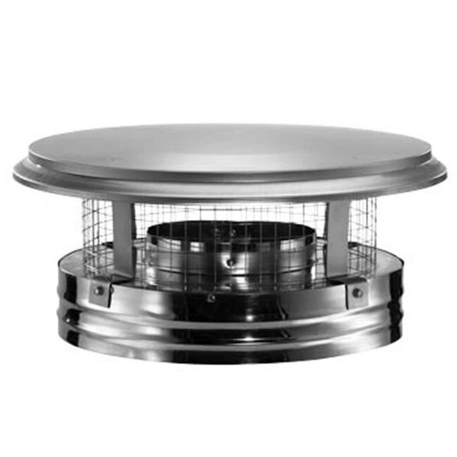 DuraVent 6DP-VC 6" Inner Diameter - DuraPlus Class A Chimney Pipe - Stainless