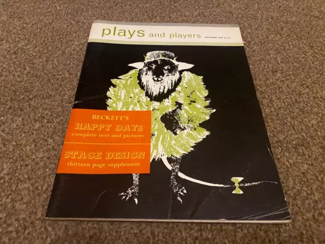 Plays And Players Magazine 1962 Nov Christopher Fry Peer Gynt Designs