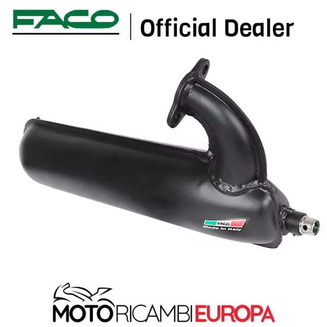 Marmitta Scarico Espansione Siluro Per Vespa V 50 Special Elestart V5B2T Faco 2